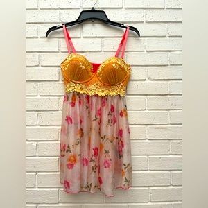 Final sale : New floral bra shirt without tag